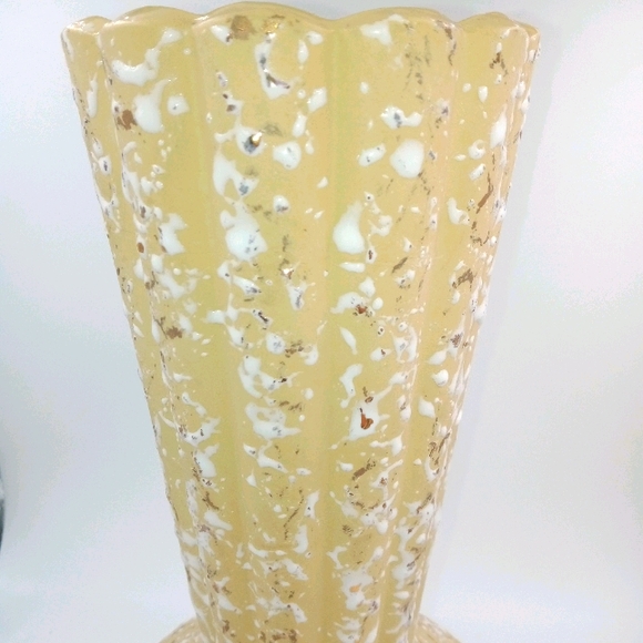Vintage Weeping gold vase - Picture 5 of 6